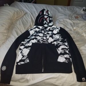 Authentic A Bathing Ape full zip sweatshirt